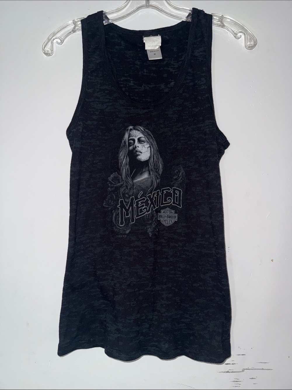 Harley Davidson tank top dark Mexico